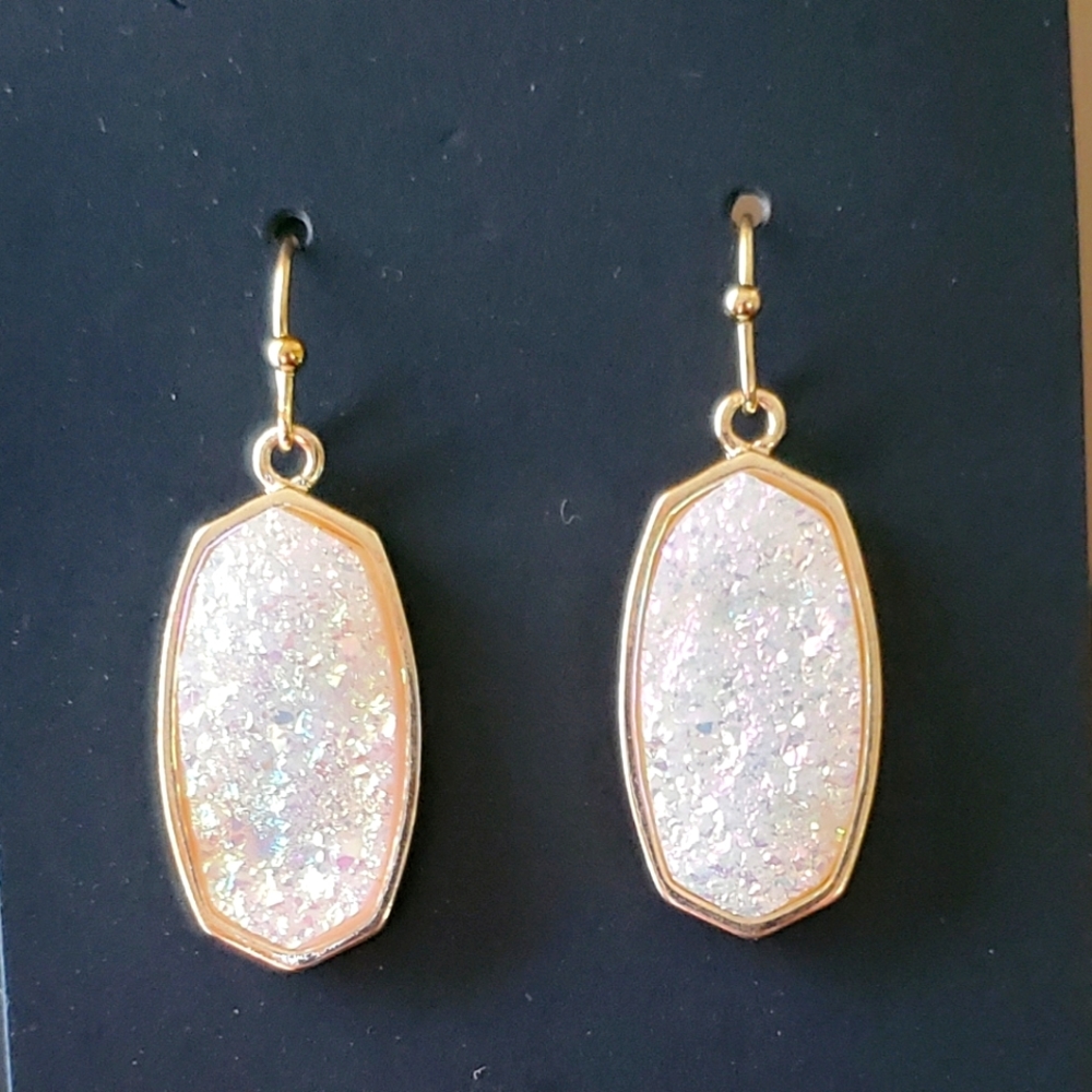 Opalescent Drop Earrings